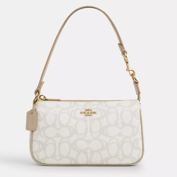 Coach Nolita 19 In Sketch Signature Canvas - Picture 1 of 7